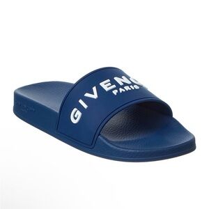 Givenchy Slide Sandals - Deep Blue